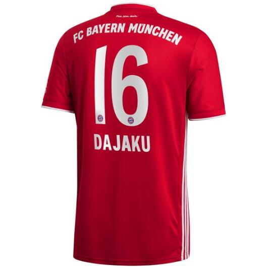 Bayern Munich Home Kit Soccer Jersey Dajaku 16 2020/21